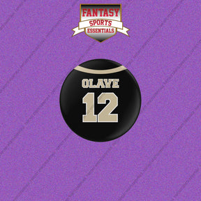 2026 New Orleans Saints Home Jersey Buttons
