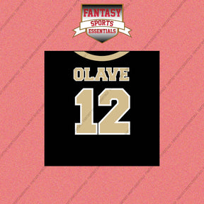 2026 New Orleans Saints Home Jersey Wall Art Prints