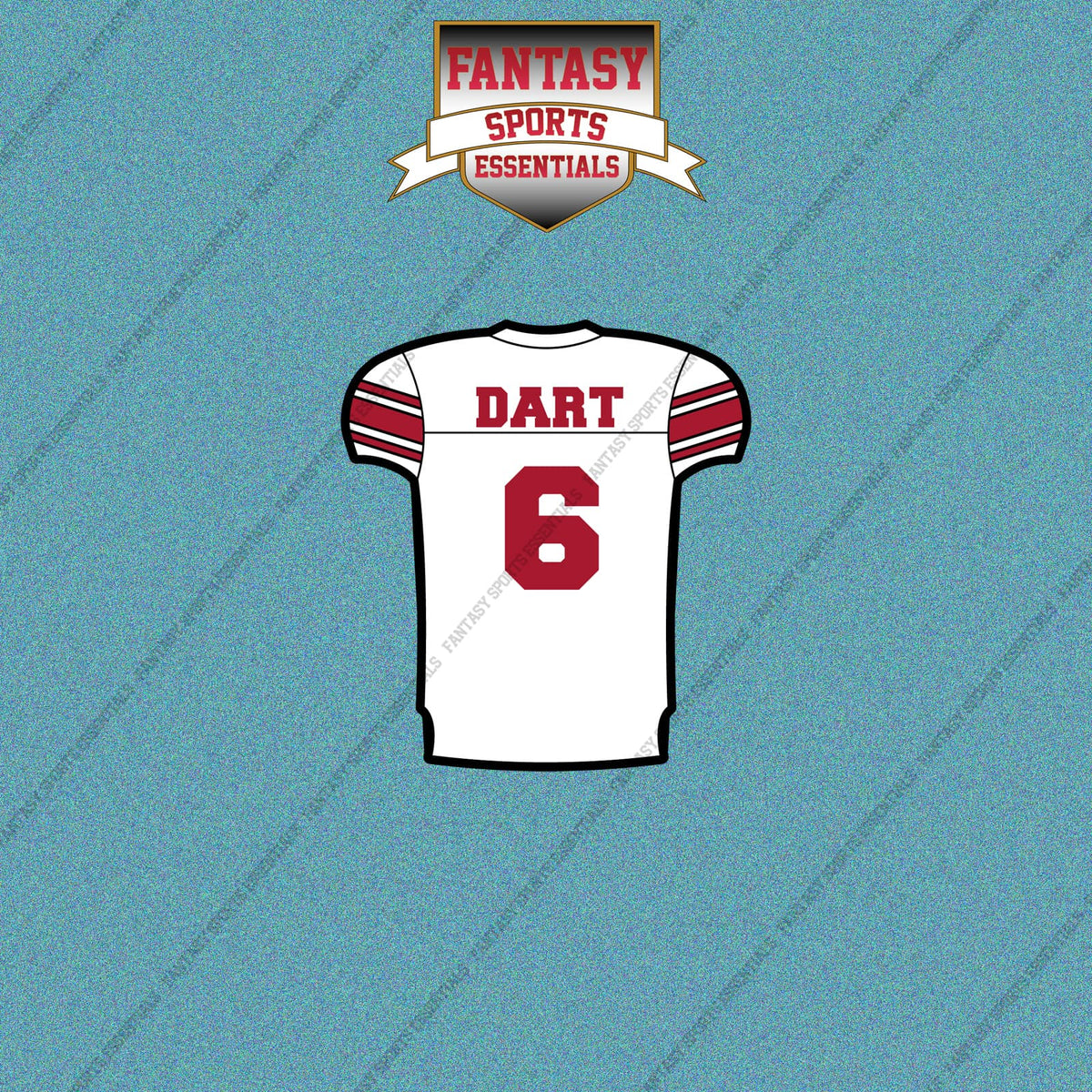 2026 New York Giants Away Jersey Car Decals