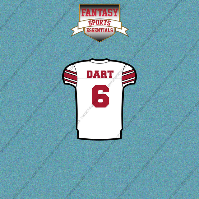 2026 New York Giants Away Jersey Car Decals