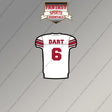 2026 New York Giants Away Jersey Magnets