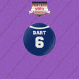2026 New York Giants Home Jersey Buttons
