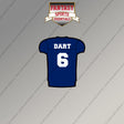 2026 New York Giants Home Jersey Magnets