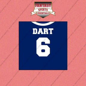 2026 New York Giants Home Jersey Wall Art Prints