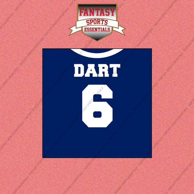 2026 New York Giants Home Jersey Wall Art Prints