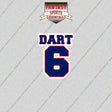 2026 New York Giants Name and Number Glossy Stickers