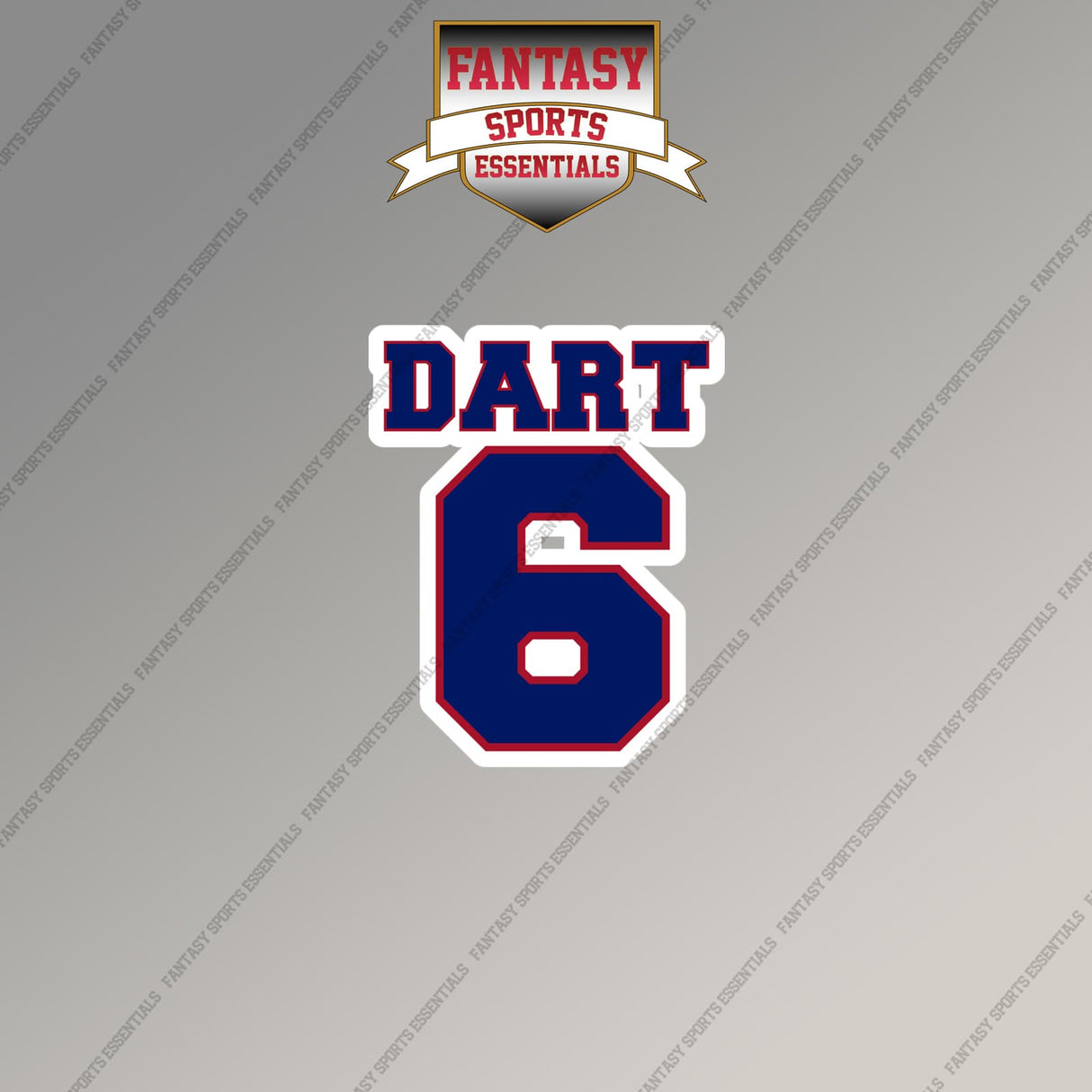 2026 New York Giants Name and Number Magnets