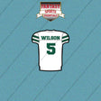 2026 New York Jets Away Jersey Car Decals
