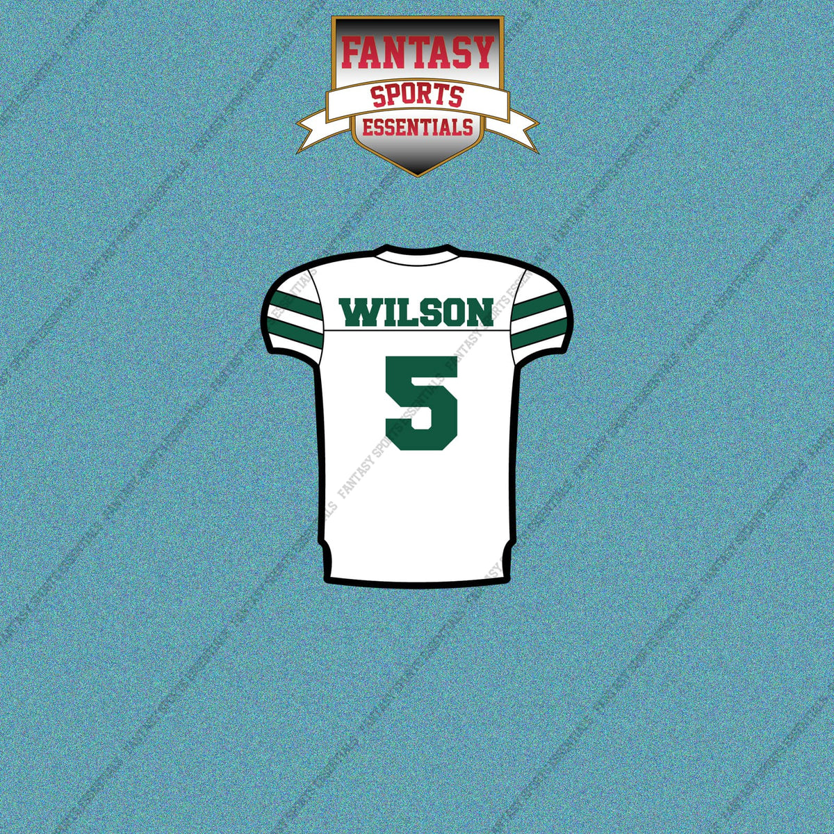 2026 New York Jets Away Jersey Car Decals