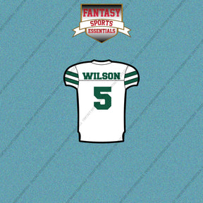 2026 New York Jets Away Jersey Car Decals