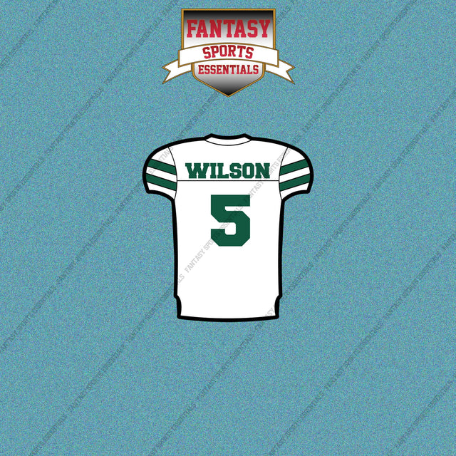 2026 New York Jets Away Jersey Car Decals