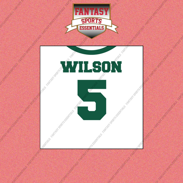2026 New York Jets Away Jersey Wall Art Prints