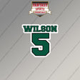 2026 New York Jets Name and Number Magnets