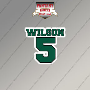 2026 New York Jets Name and Number Magnets