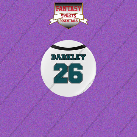 2026 Philadelphia Eagles Away Jersey Buttons