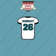 2026 Philadelphia Eagles Away Jersey Car Decals