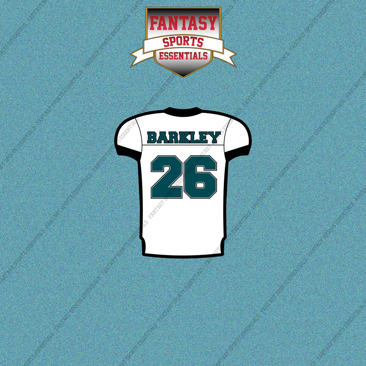 2026 Philadelphia Eagles Away Jersey Car Decals