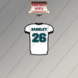 2026 Philadelphia Eagles Away Jersey Magnets