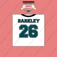 2026 Philadelphia Eagles Away Jersey Wall Art Prints