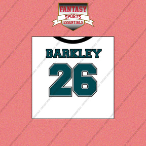 2026 Philadelphia Eagles Away Jersey Wall Art Prints