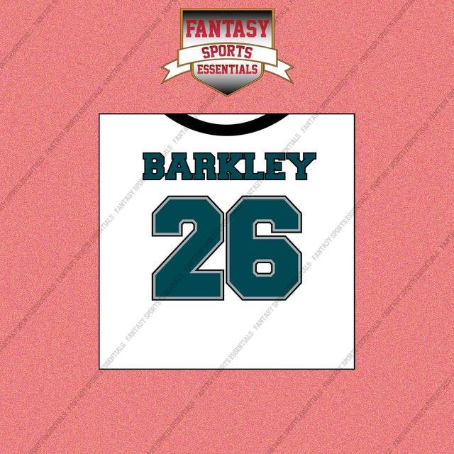 2026 Philadelphia Eagles Away Jersey Wall Art Prints