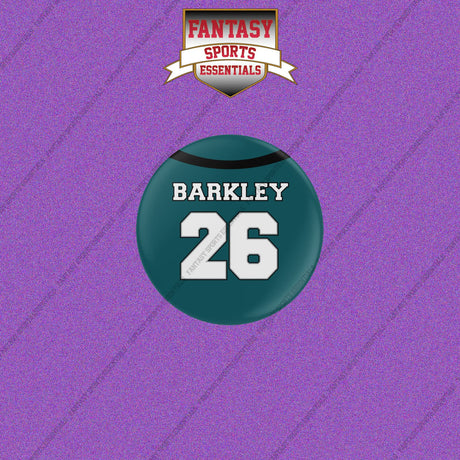 2026 Philadelphia Eagles Home Jersey Buttons