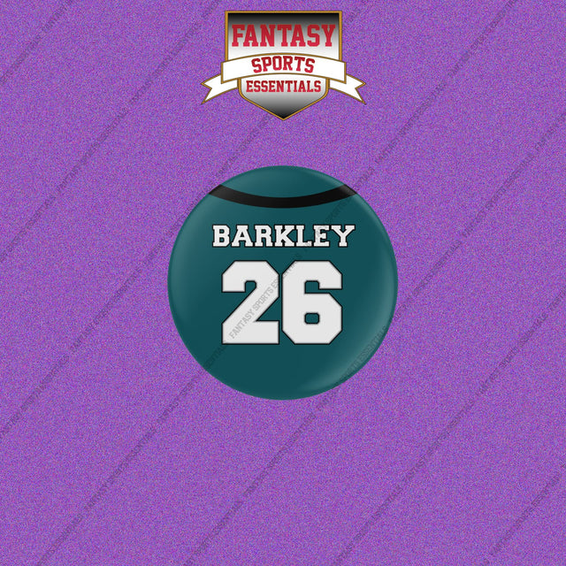 2026 Philadelphia Eagles Home Jersey Buttons