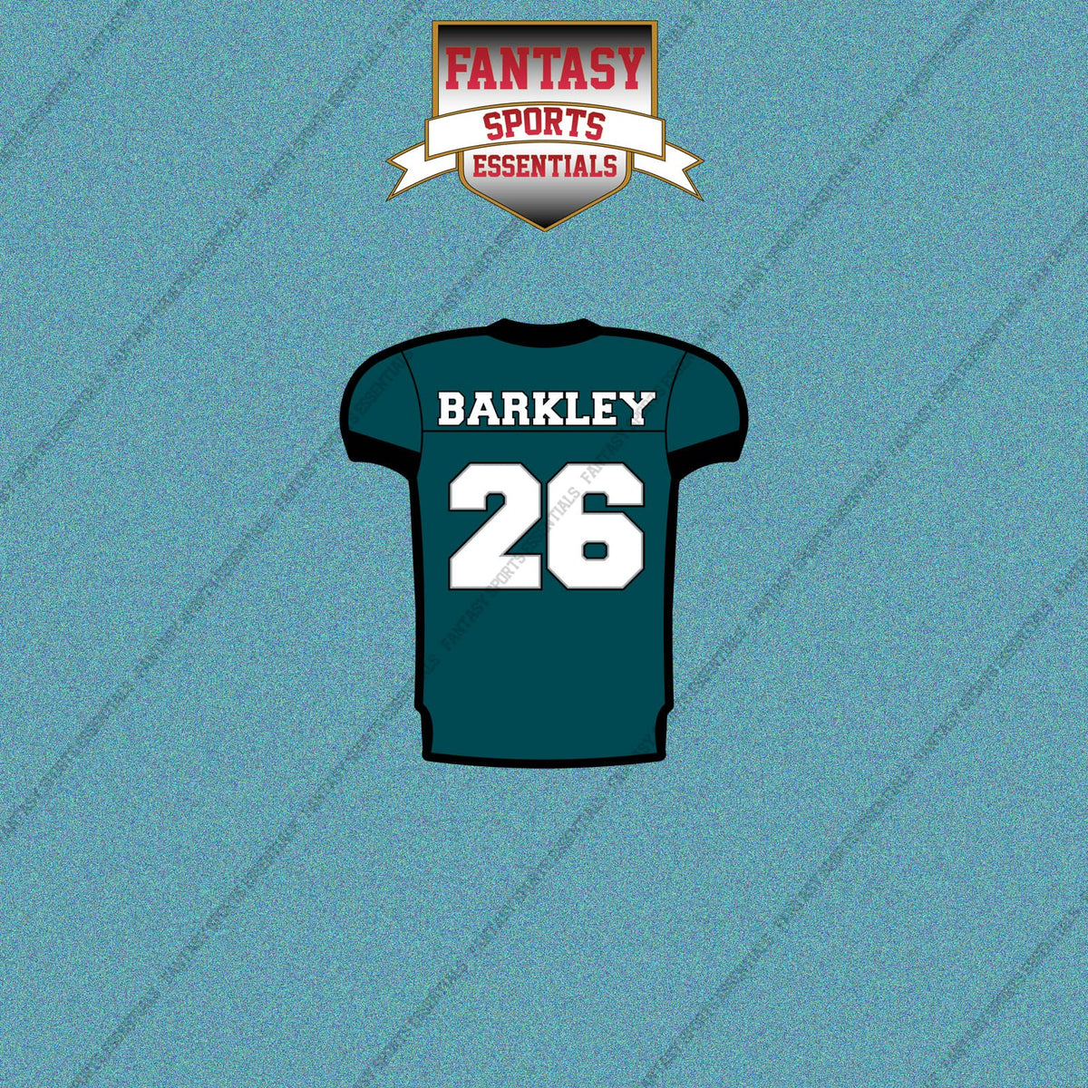 2026 Philadelphia Eagles Home Jersey Car Decals