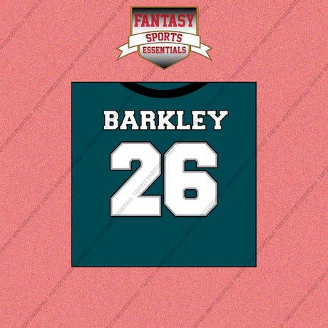 2026 Philadelphia Eagles Home Jersey Wall Art Prints