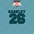2026 Philadelphia Eagles Name and Number Car Decals
