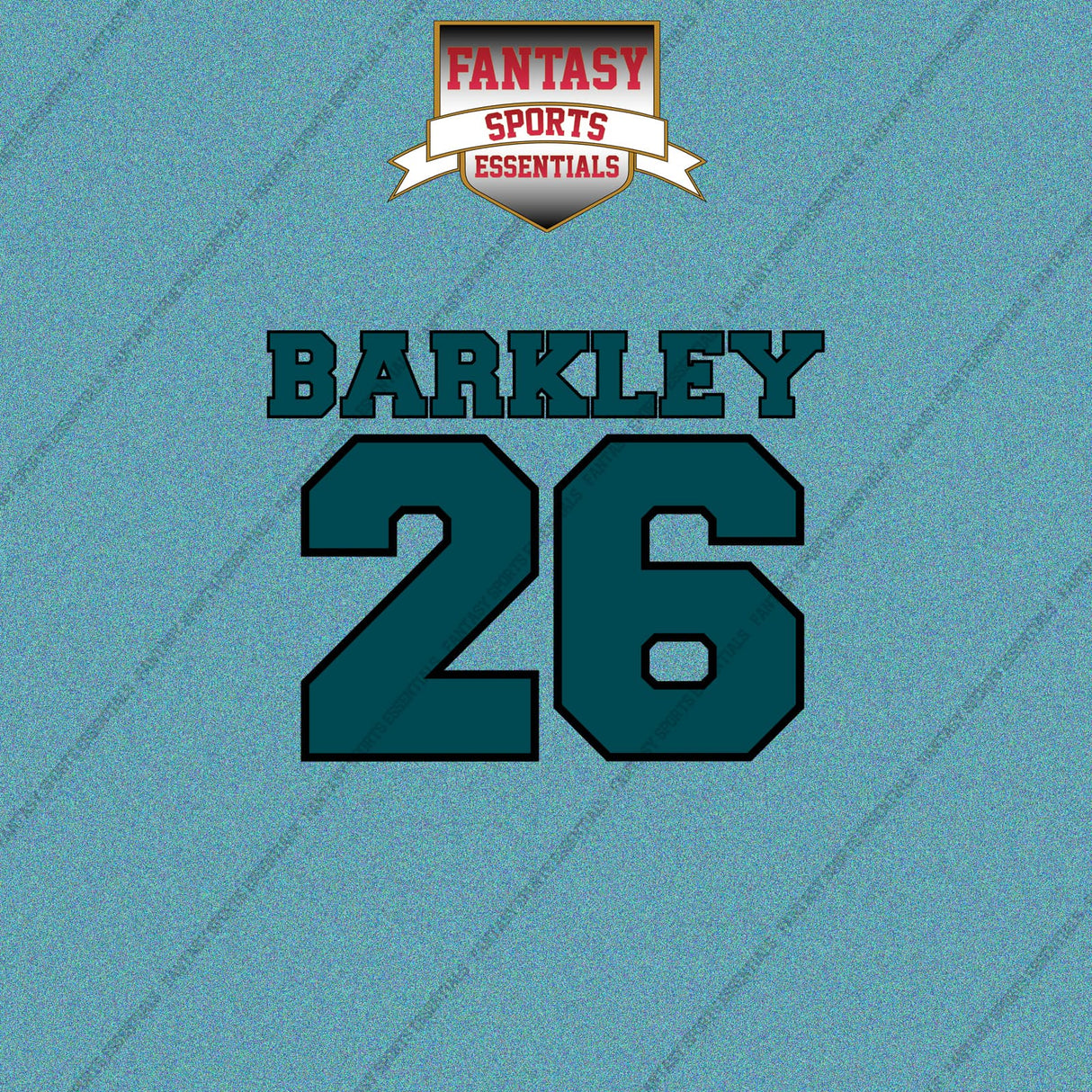 2026 Philadelphia Eagles Name and Number Car Decals