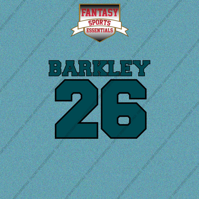 2026 Philadelphia Eagles Name and Number Car Decals