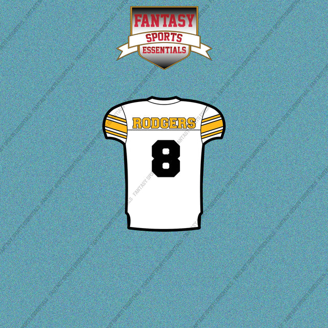 2026 Pittsburgh Steelers Away Jersey Car Decals