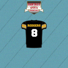 2026 Pittsburgh Steelers Home Jersey Car Decals