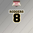 2026 Pittsburgh Steelers Name and Number Magnets