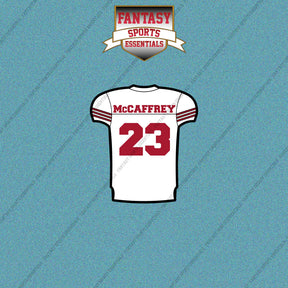 2026 San Francisco 49ers Away Jersey Car Decals