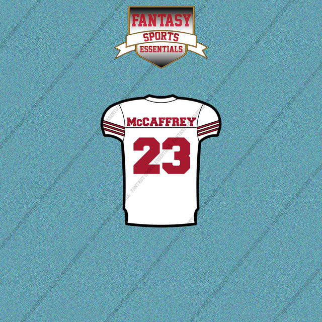 2026 San Francisco 49ers Away Jersey Car Decals