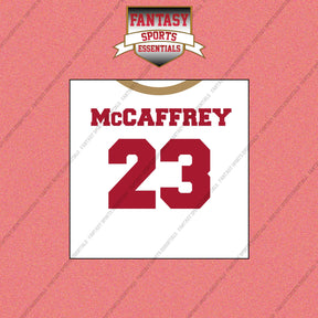 2026 San Francisco 49ers Away Jersey Wall Art Prints