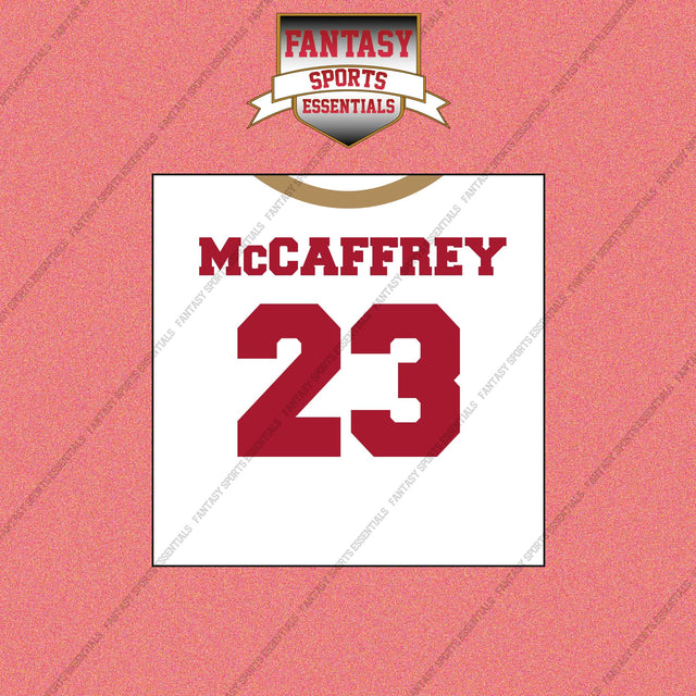 2026 San Francisco 49ers Away Jersey Wall Art Prints