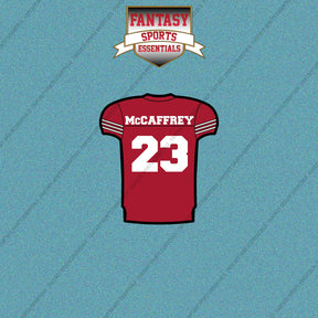 2026 San Francisco 49ers Home Jersey Car Decals