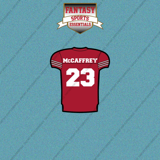 2026 San Francisco 49ers Home Jersey Car Decals