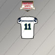 2026 Seattle Seahawks Away Jersey Magnets