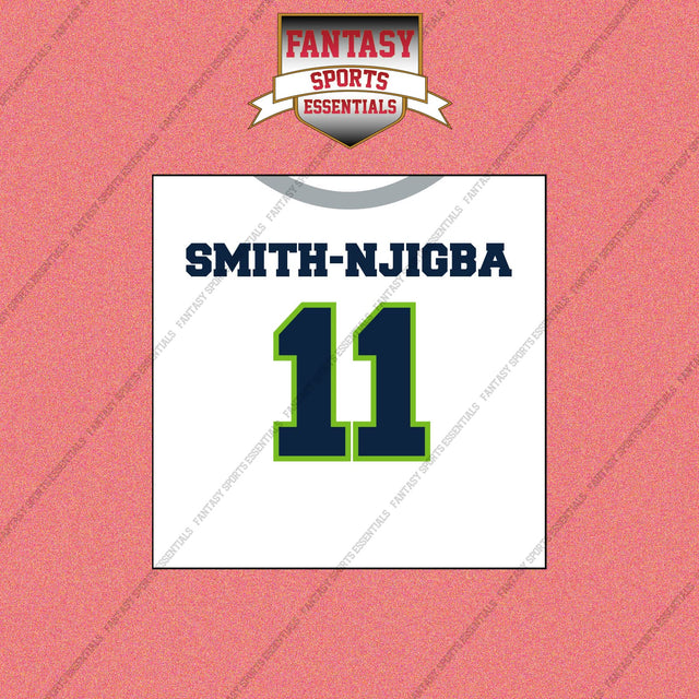 2026 Seattle Seahawks Away Jersey Wall Art Prints