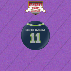 2026 Seattle Seahawks Home Jersey Buttons