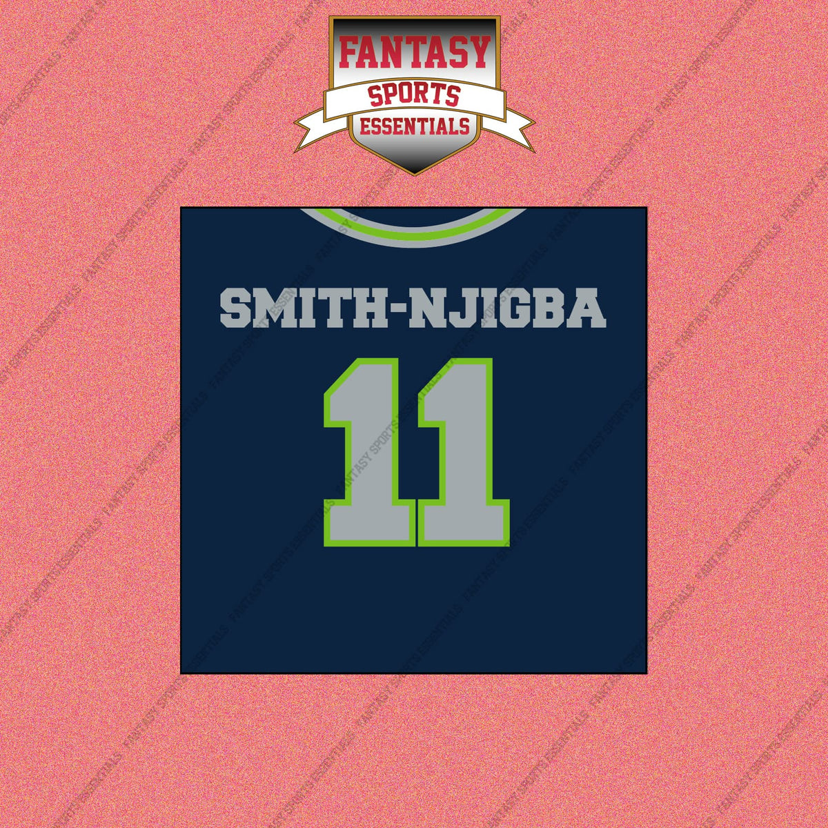 2026 Seattle Seahawks Home Jersey Wall Art Prints