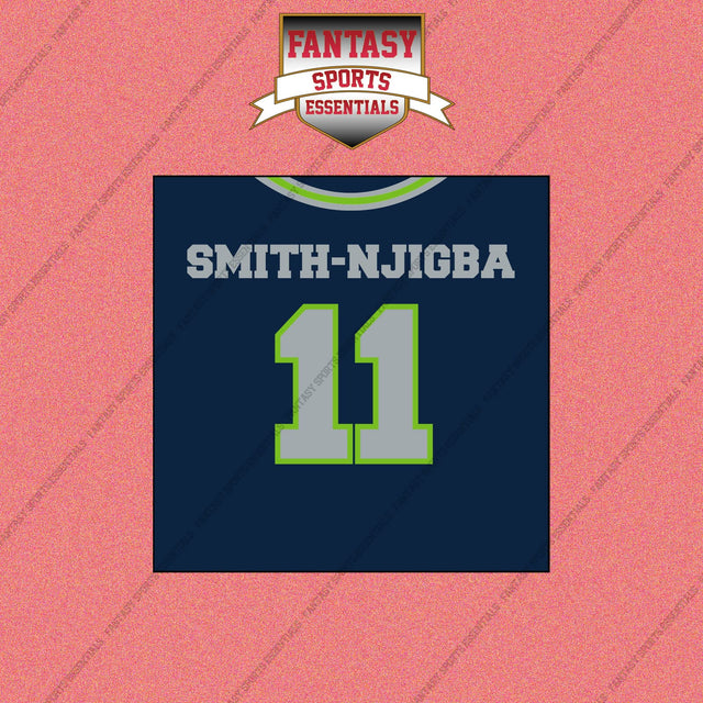 2026 Seattle Seahawks Home Jersey Wall Art Prints