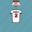 2026 Tampa Bay Buccaneers Away Jersey Car Decals