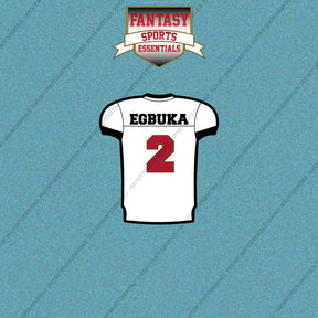 2026 Tampa Bay Buccaneers Away Jersey Car Decals