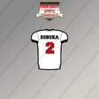 2026 Tampa Bay Buccaneers Away Jersey Magnets