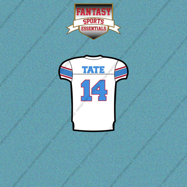 2026 Tennessee Titans Away Jersey Car Decals